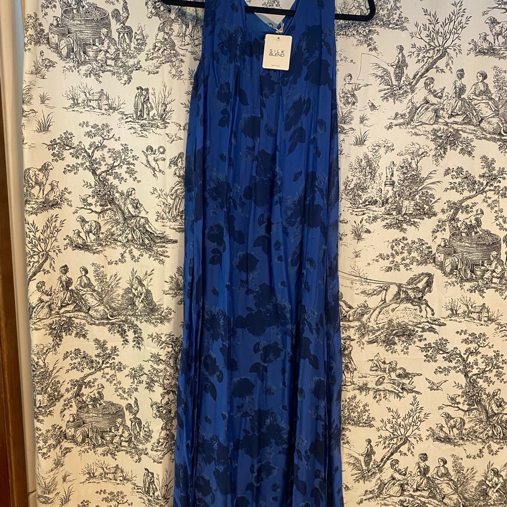 Stunning Dina Zanelli silk blend maxi with lining size L